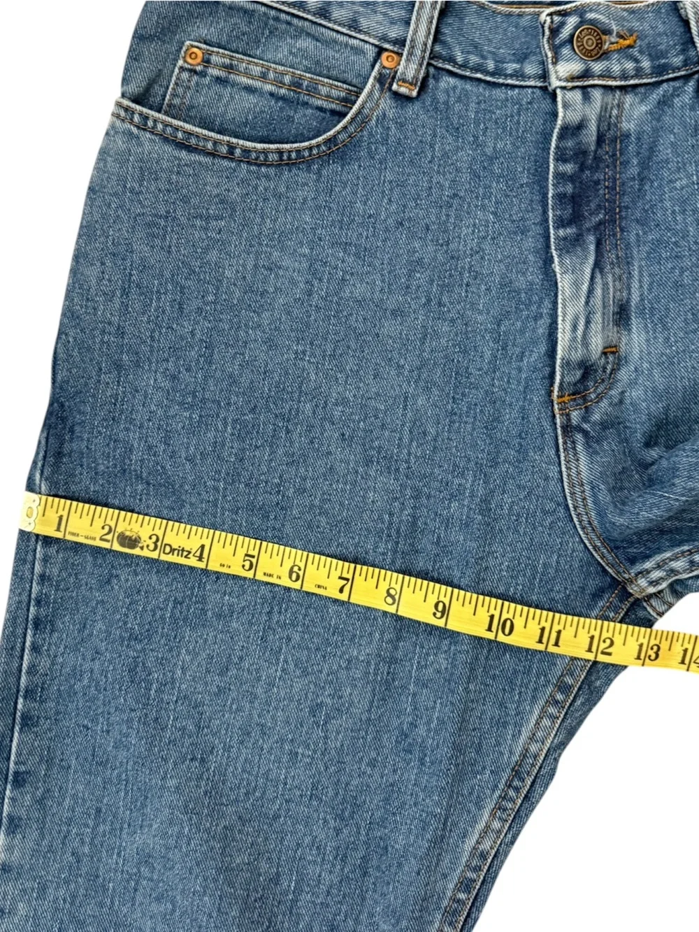 Lee Relaxed Fit Jeans Men’s 34x34 Fits 34x33.5 Medium Wash Straight Leg Cotton